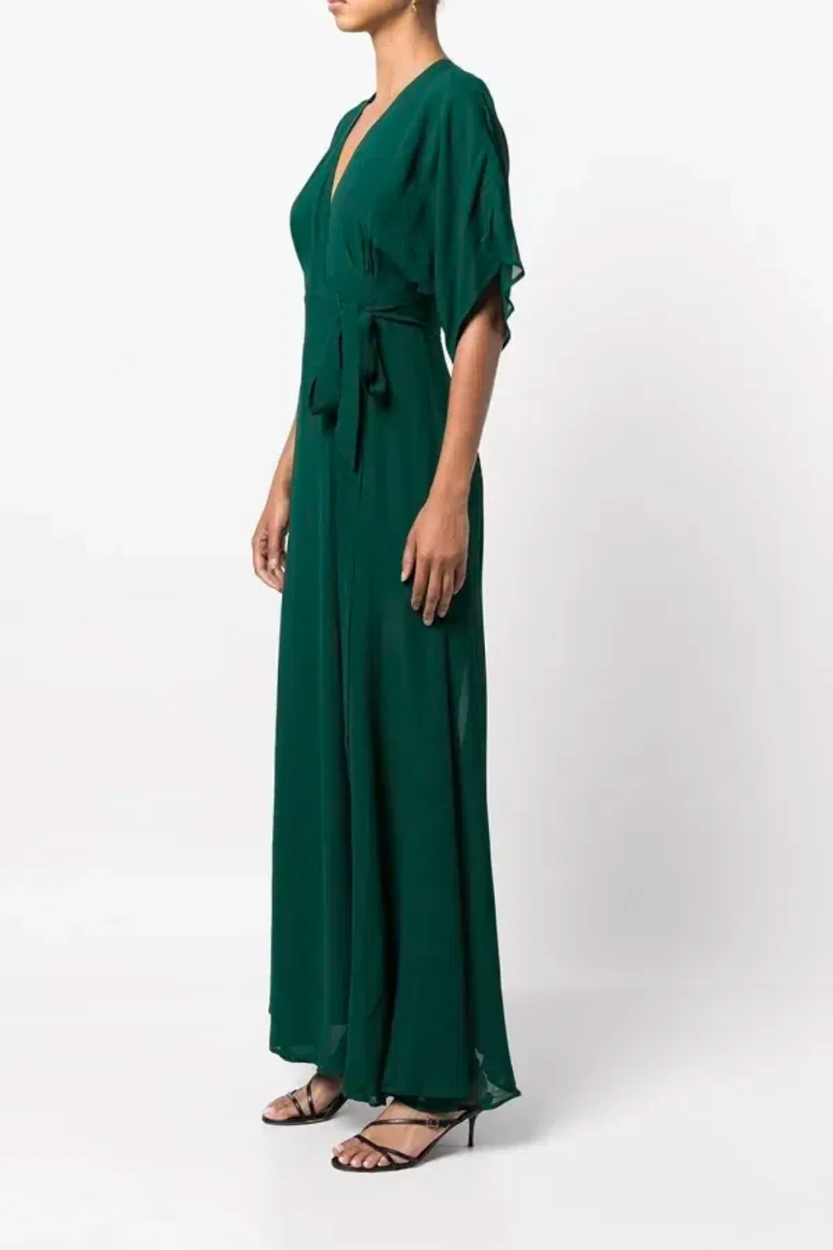 Reformation Winslow Green Dress Size M / UK 10 - Image 3