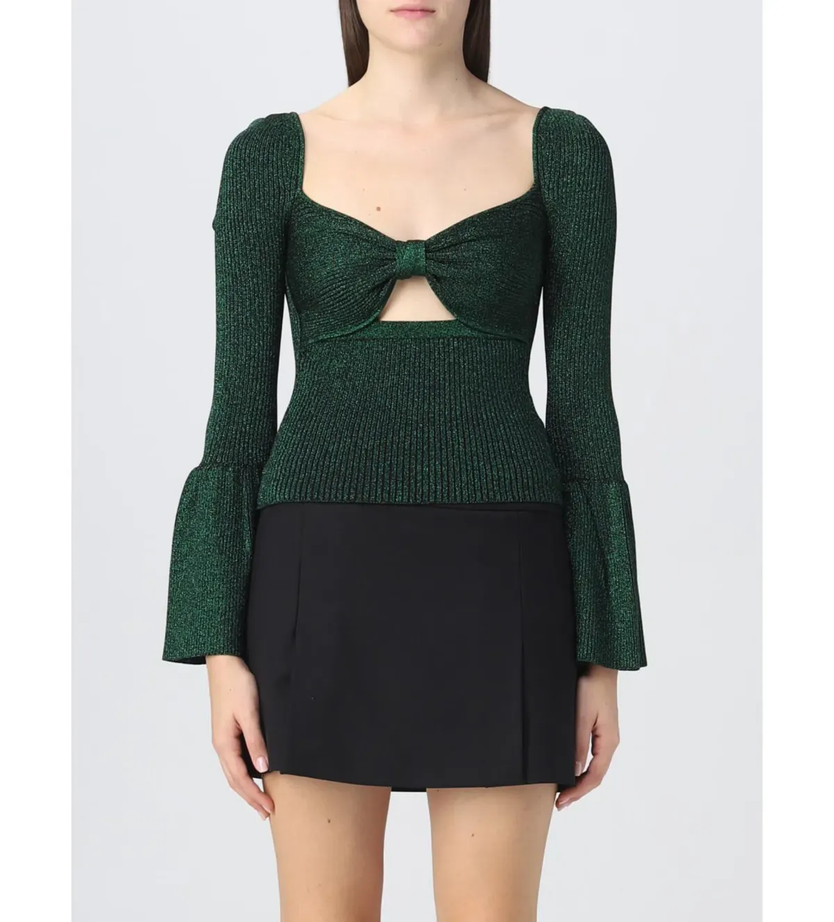 Self-Portrait Knit cut out top Size L/ UK 12 - Image 2