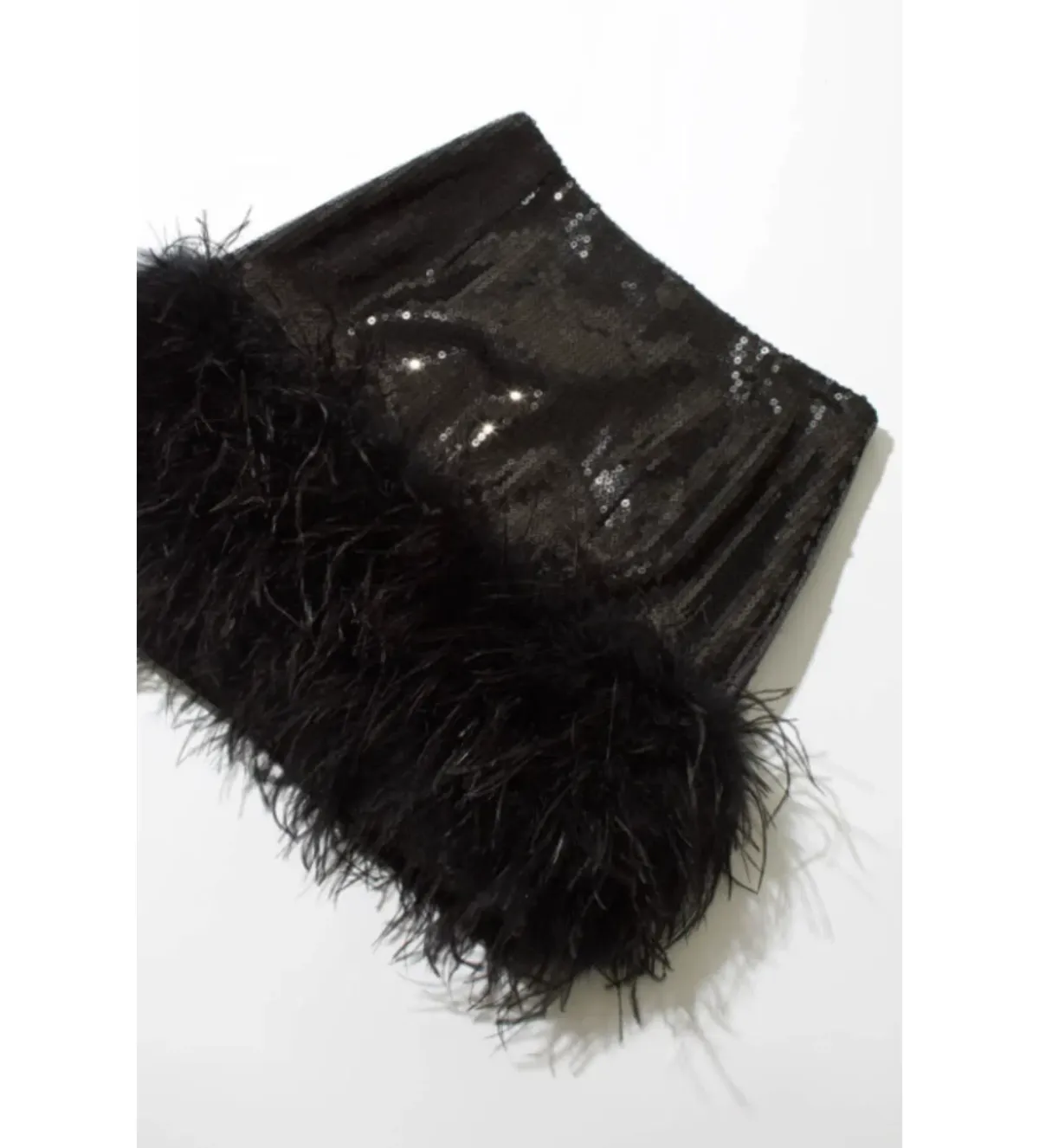 Nadine Merabi Roxy Mini Skirt Black Size UK 12 - Image 6