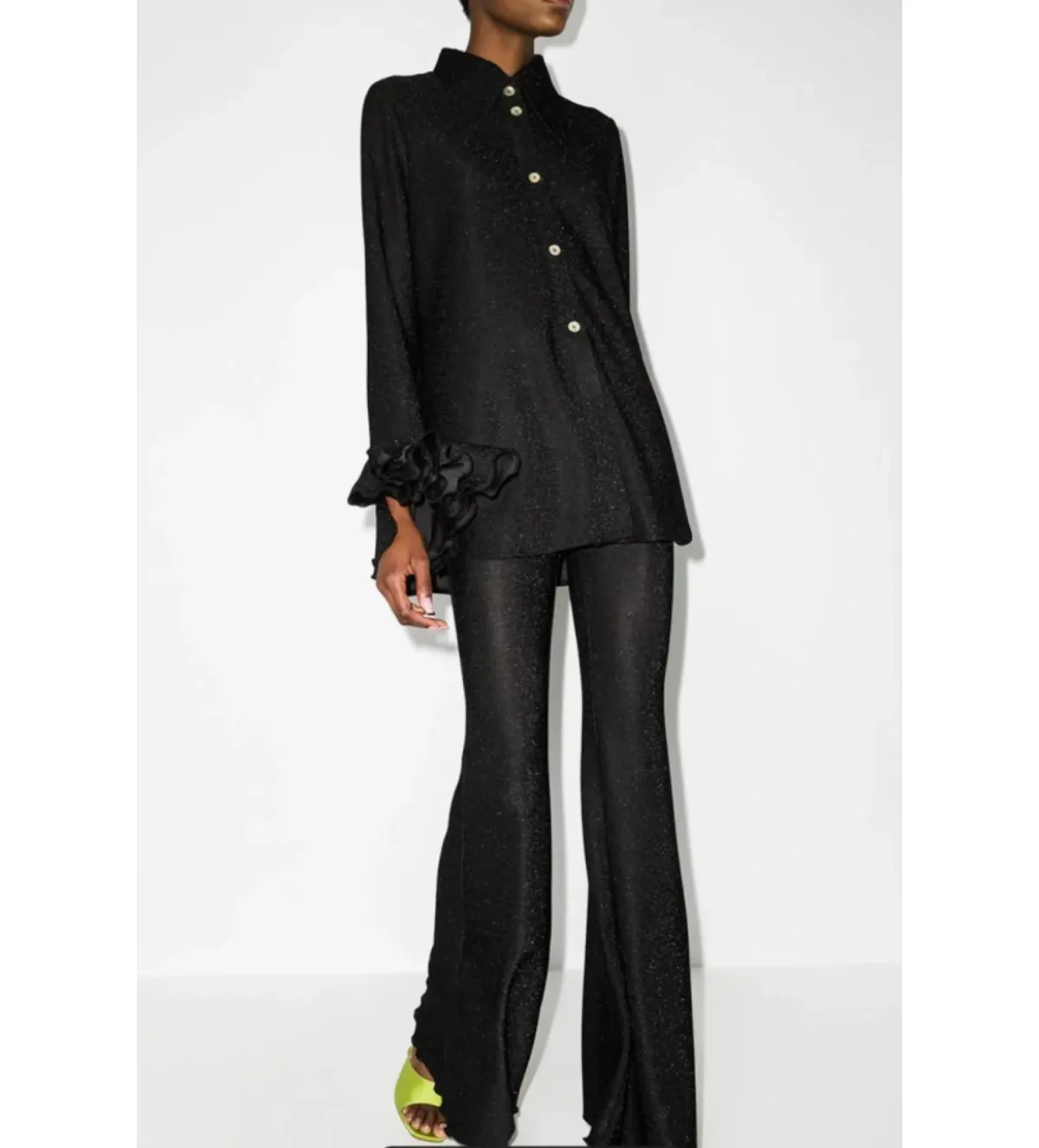 Sleeper Rent Cosmo Sleeper Co-ord Black Size 10 - Image 4