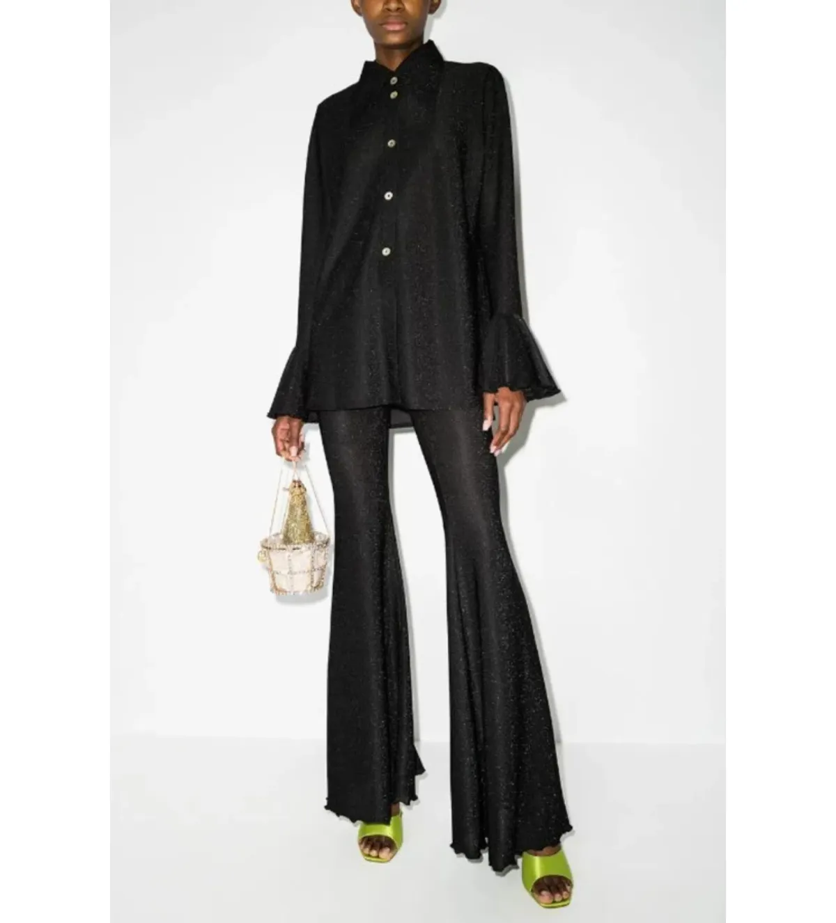 Sleeper Rent Cosmo Sleeper Co-ord Black Size 10 - Image 3