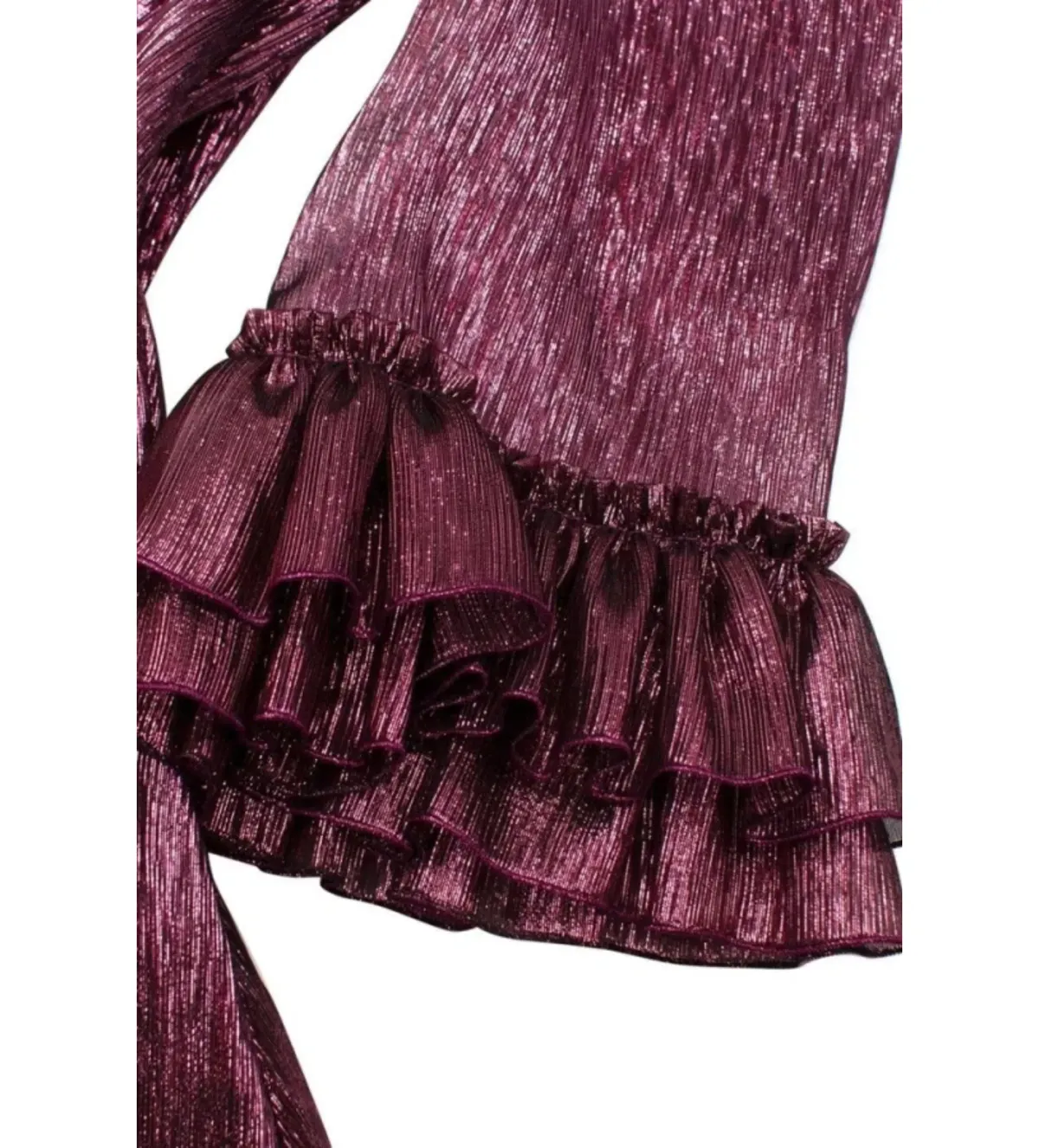 The Vampire’s Wife Falconetti Maxi Dress Berry Pink Size UK 10 - Image 3