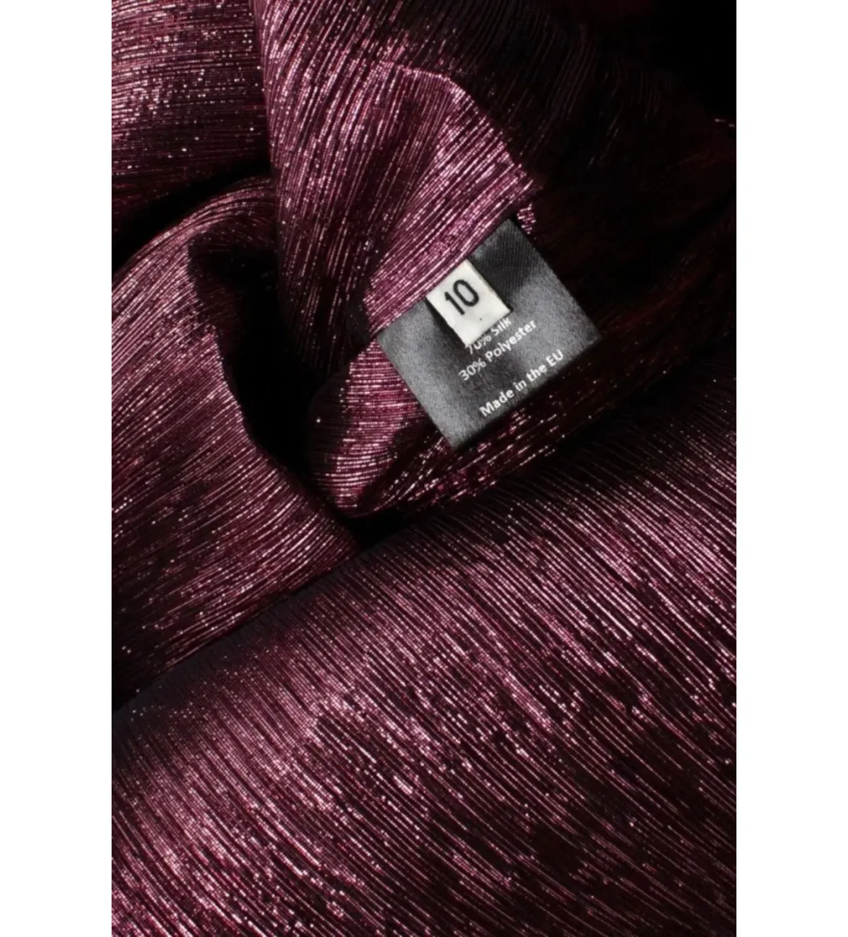 The Vampire’s Wife Falconetti Maxi Dress Berry Pink Size UK 10 - Image 4