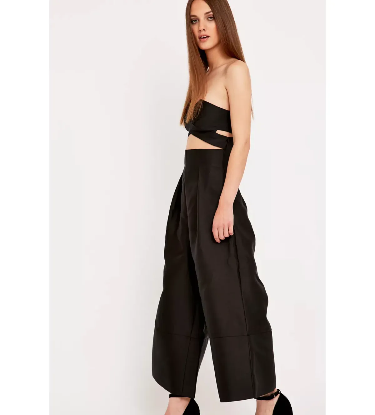 Solace London Divine Jumpsuit Black Size UK 12 - Image 4