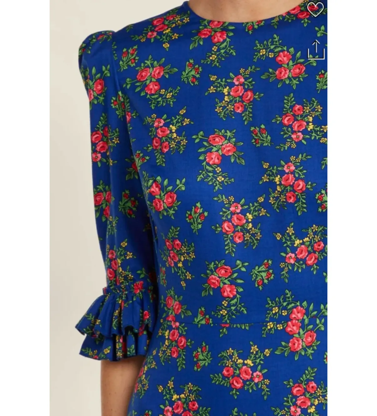 The Vampire’s Wife Cinderella Dress Blue Size 12 - Image 3