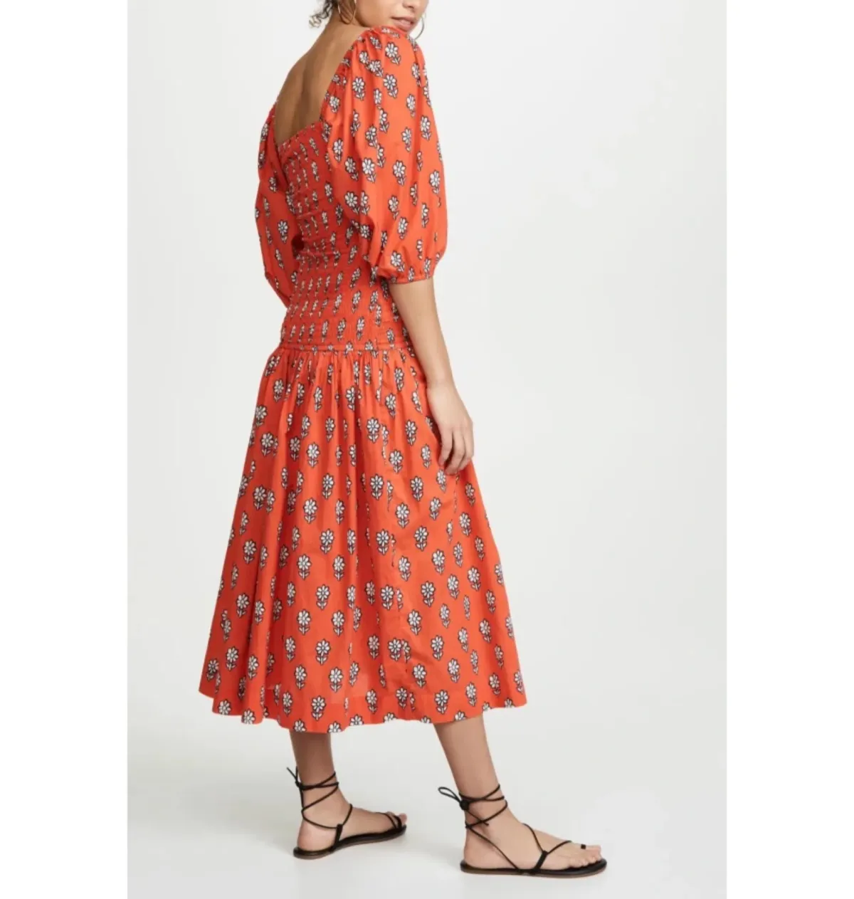 Rhode Harper Midi Dress Print Size 12 - Image 2