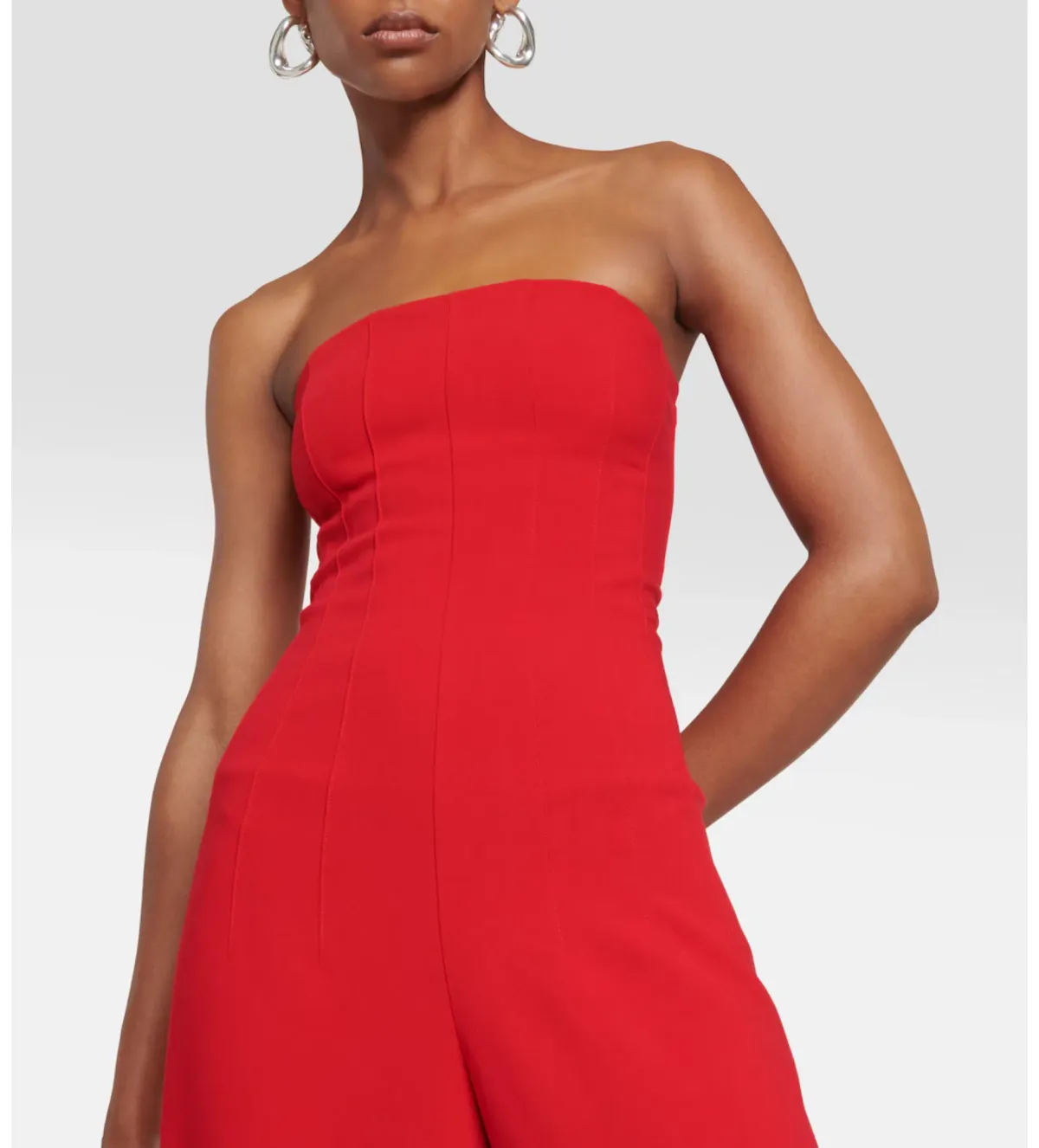 Staud Benjamin Jumpsuit Red Size UK 12 - Image 2