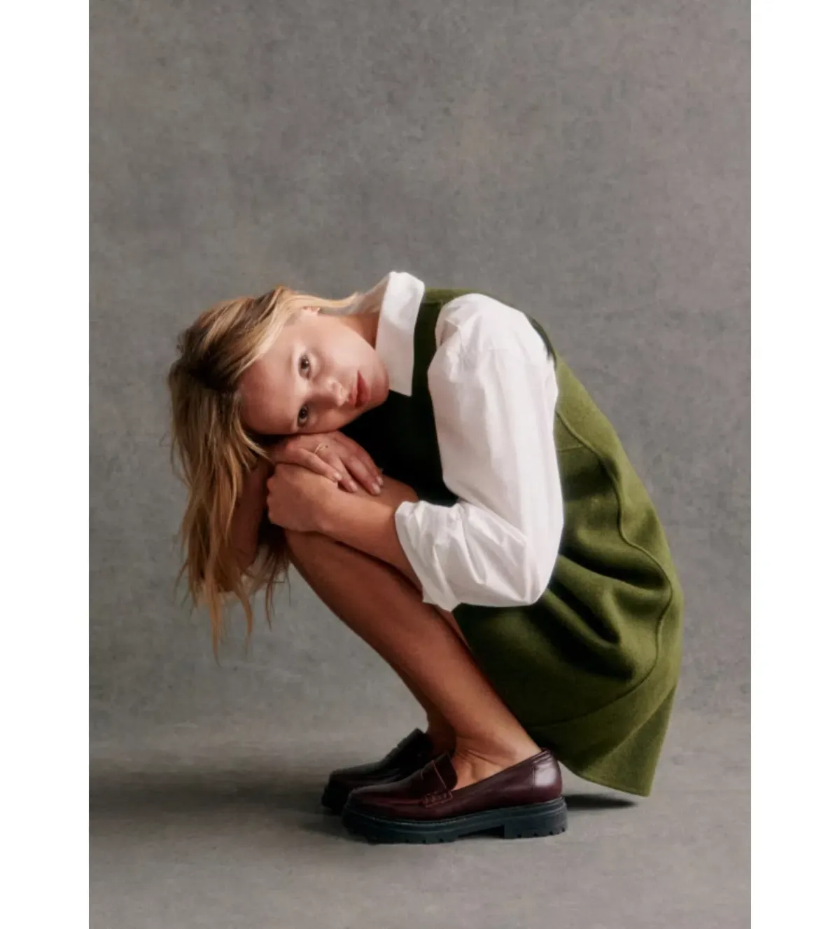 Sezane Nicia Mini Dress Green Size UK 12 - Image 2