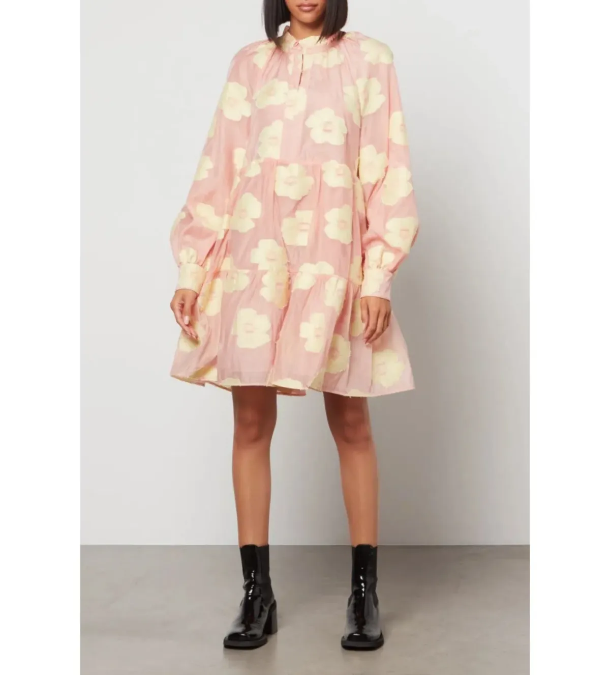 Stine Goya Jasmine Dress Pink Size M/UK 10 - Image 1