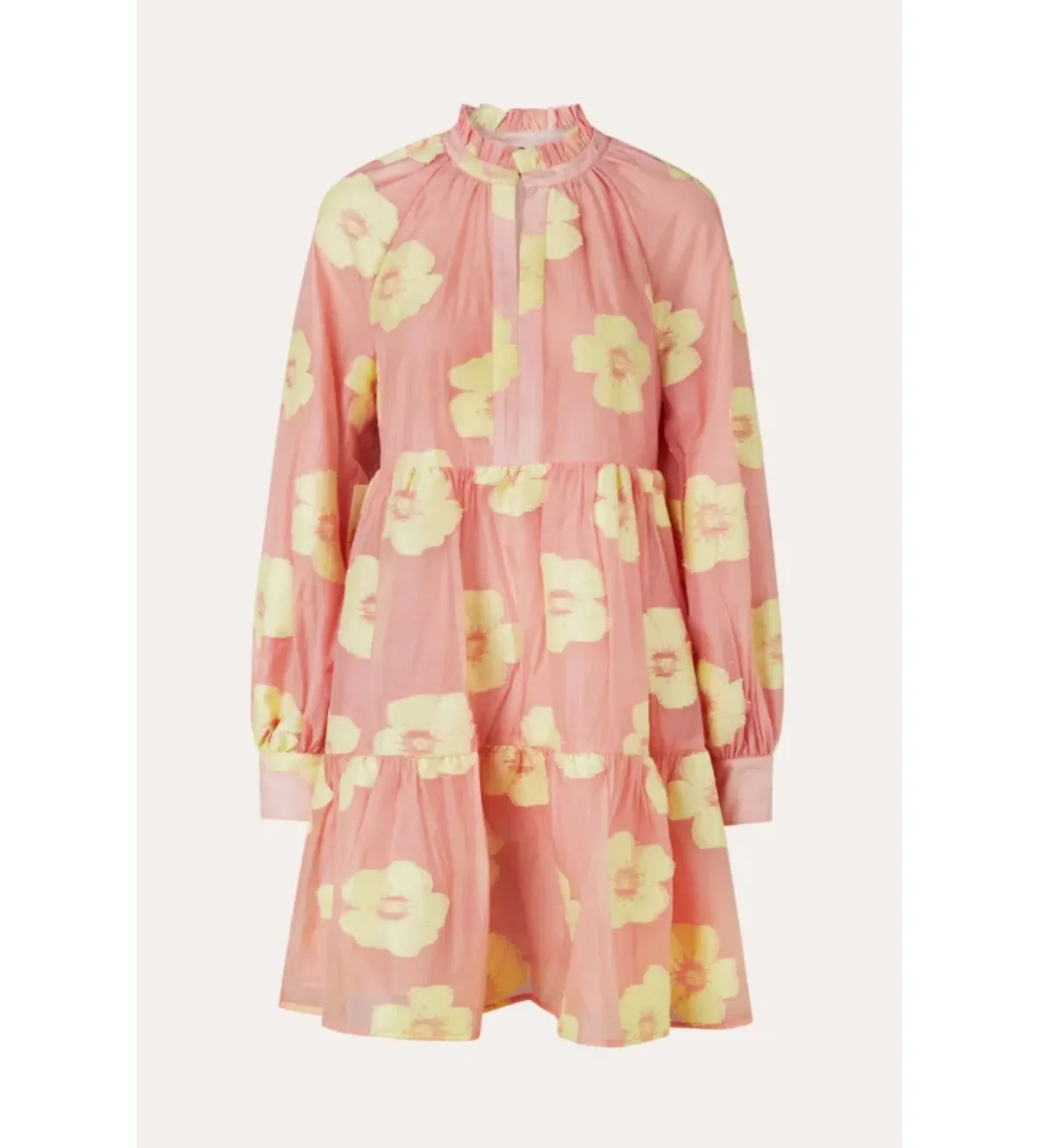 Stine Goya Jasmine Dress Pink Size M/UK 10 - Image 4