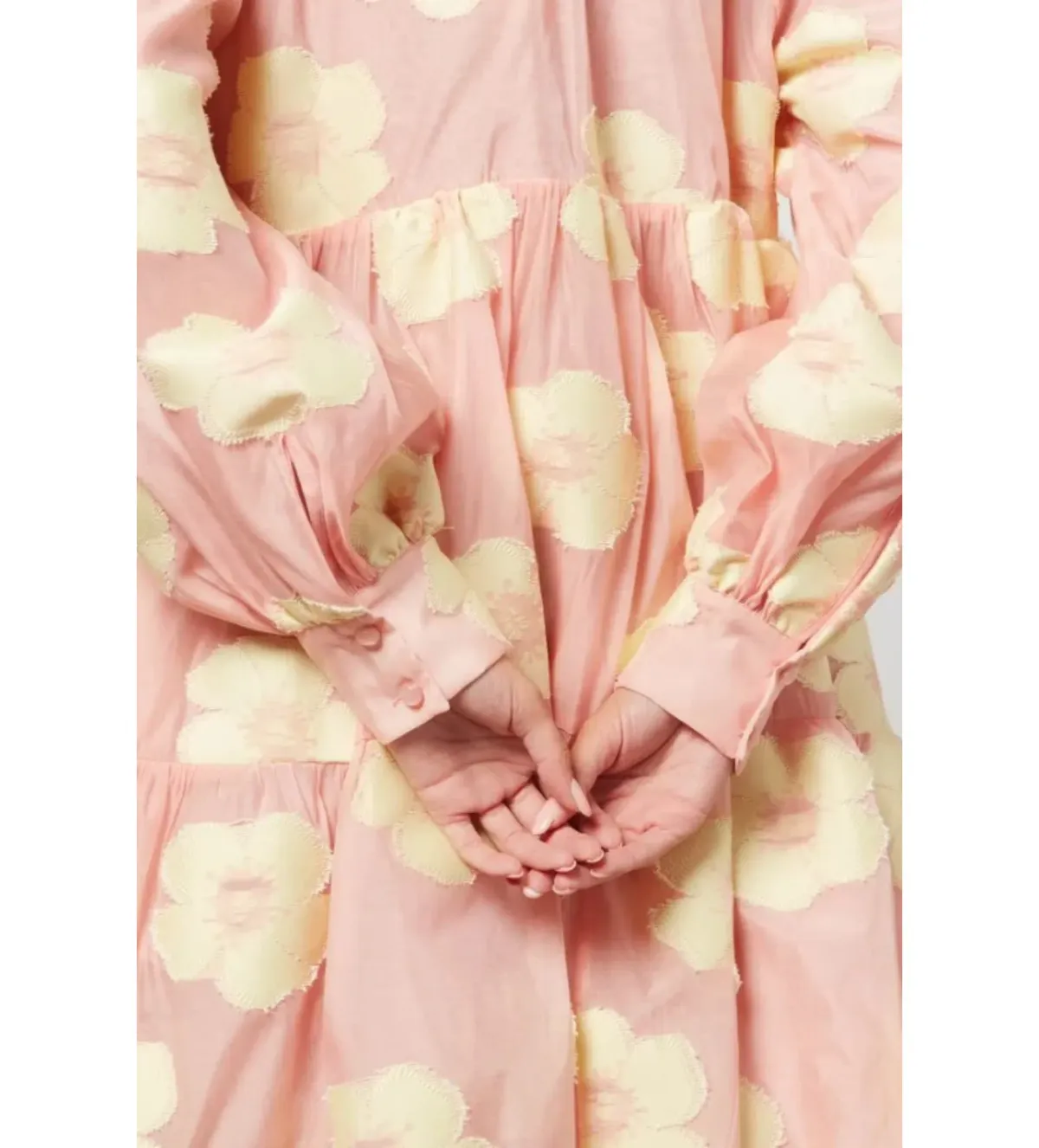 Stine Goya Jasmine Dress Pink Size M/UK 10 - Image 3