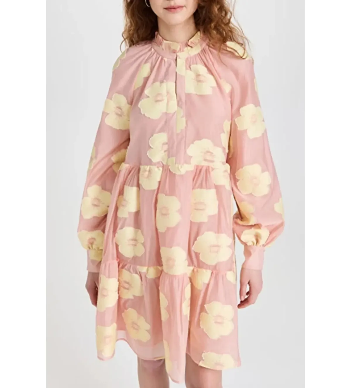 Stine Goya Jasmine Dress Pink Size M/UK 10 - Image 2