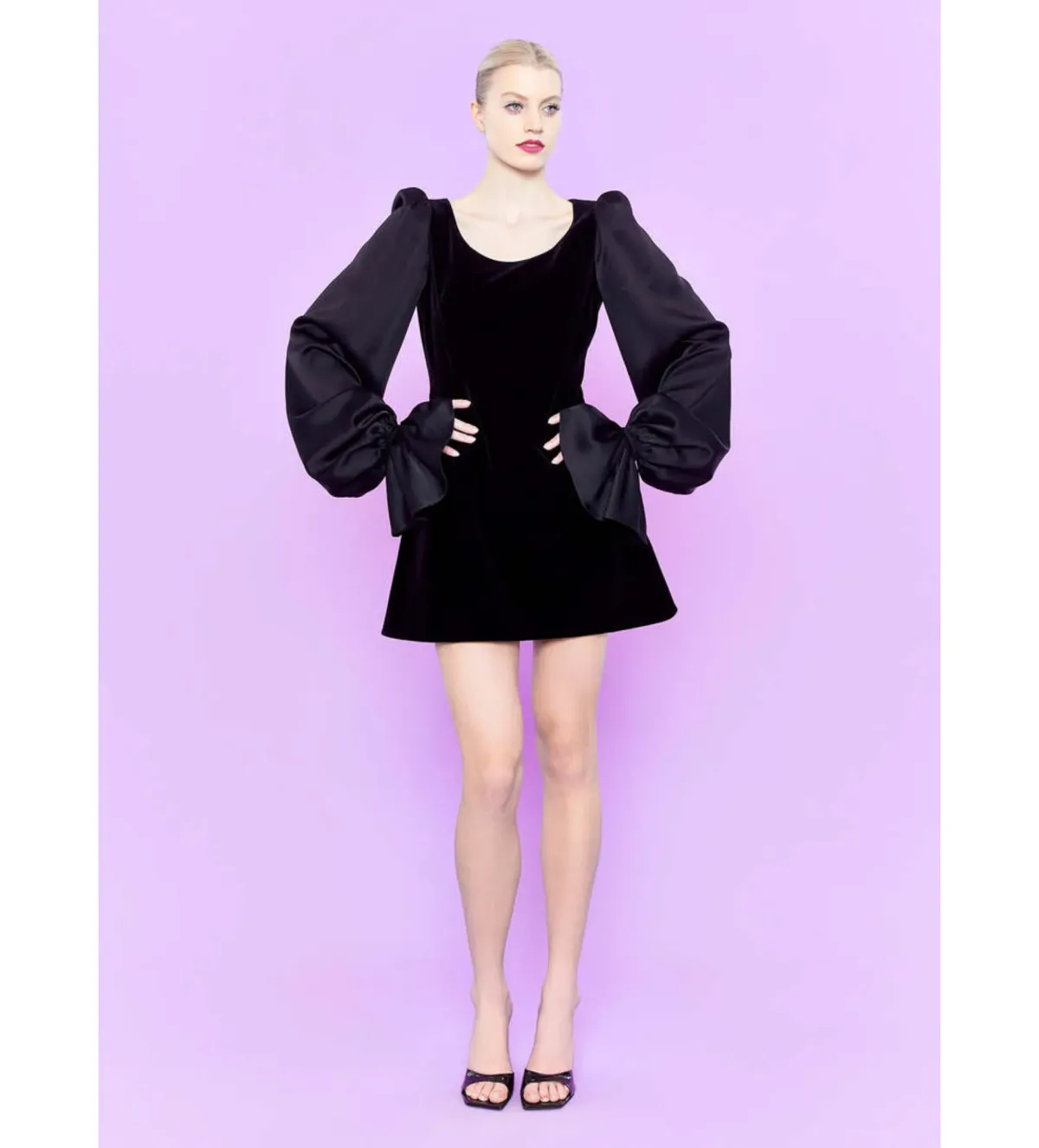 The Vampire’s Wife Little Ghost Dress Black Size 12 - Image 1