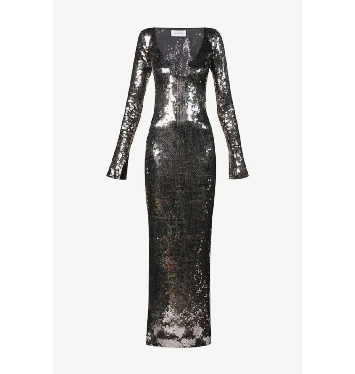 16arlington Solaria Dress Metallic Grey Size UK 10 - Image 4